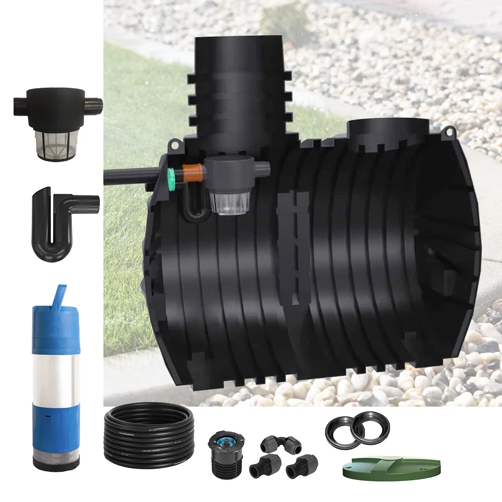 Nádrž na dešťovou vodu -sestava eco line 5300 l