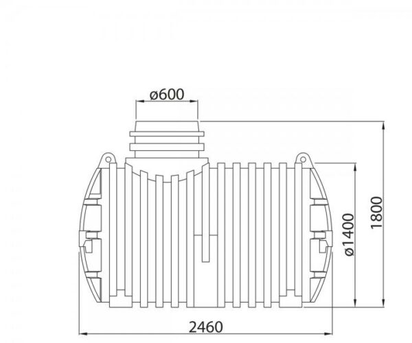 Plastová jímka  ECO 3300 L - Image 5