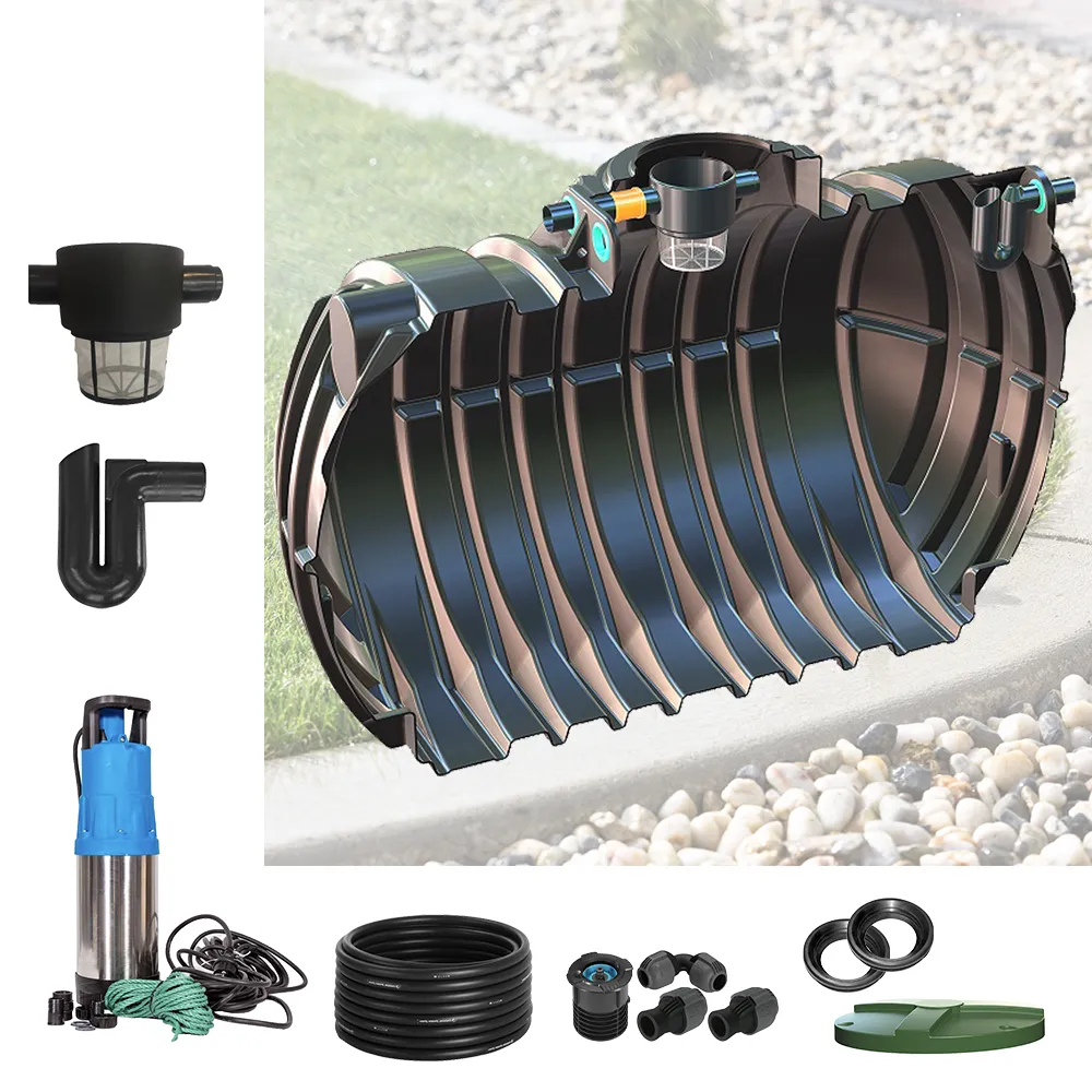 Kompletní sestava na dešťovou vodu ATLANTIS 12 500 l s příslušenstvím z e-shopu nadrznavodu.cz