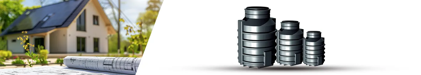 Samonosné vodoměrné šachty bez betonáže u rodinného domu